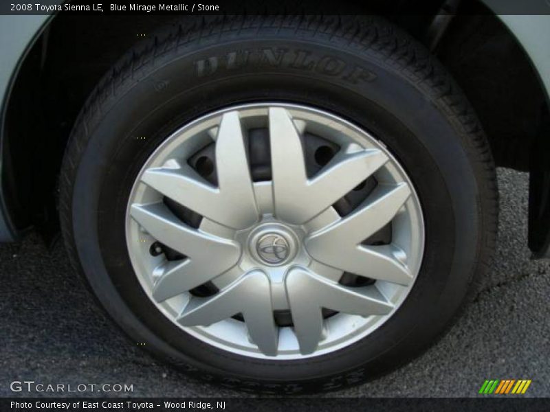 Blue Mirage Metallic / Stone 2008 Toyota Sienna LE