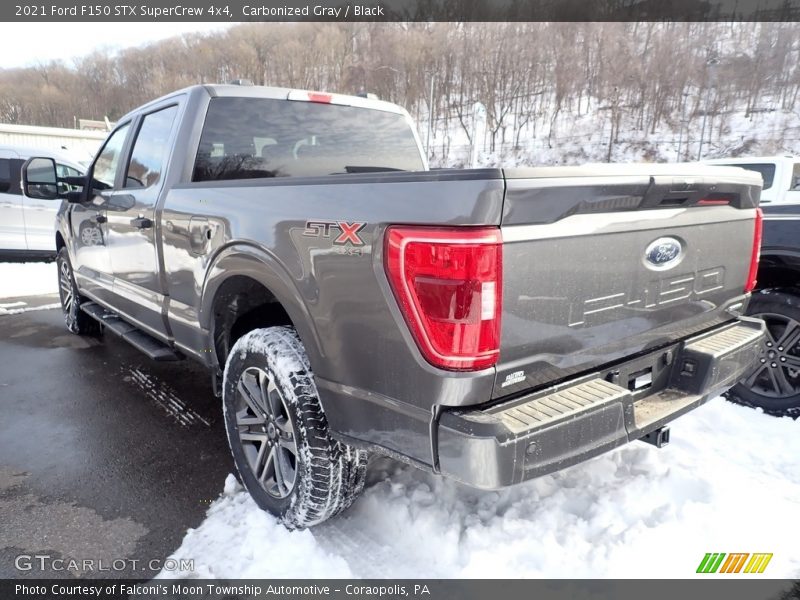 Carbonized Gray / Black 2021 Ford F150 STX SuperCrew 4x4