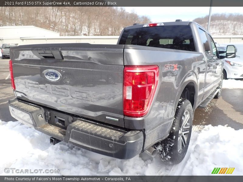 Carbonized Gray / Black 2021 Ford F150 STX SuperCrew 4x4