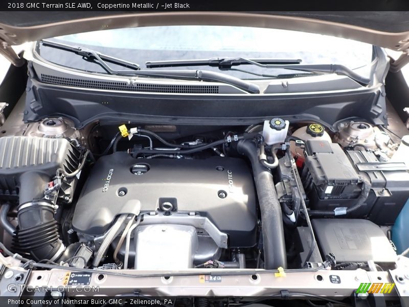 Coppertino Metallic / ­Jet Black 2018 GMC Terrain SLE AWD