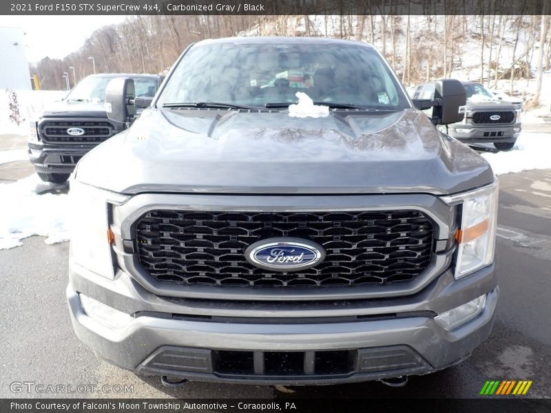 Carbonized Gray / Black 2021 Ford F150 STX SuperCrew 4x4