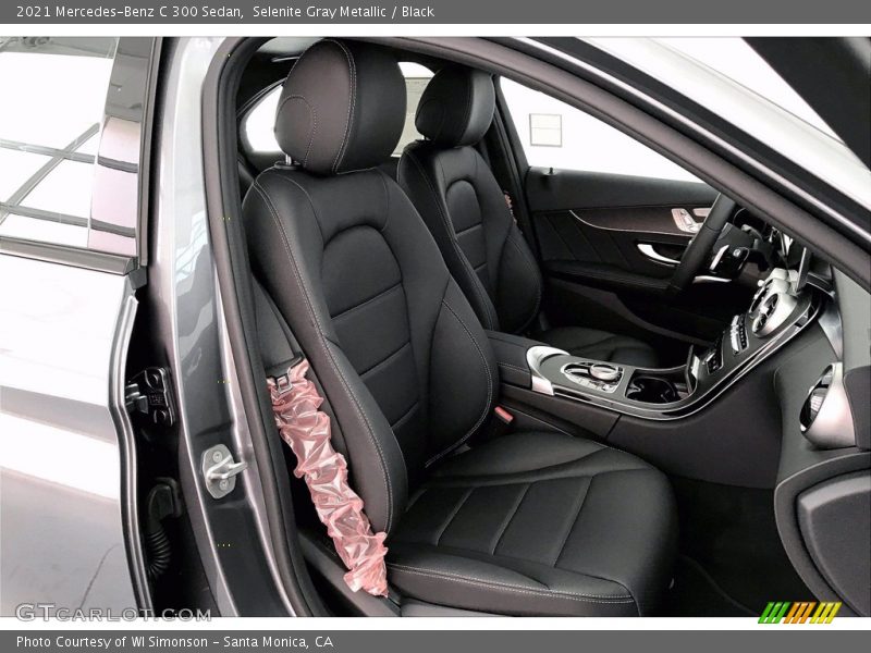 Selenite Gray Metallic / Black 2021 Mercedes-Benz C 300 Sedan