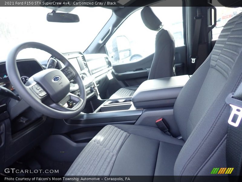 Carbonized Gray / Black 2021 Ford F150 STX SuperCrew 4x4