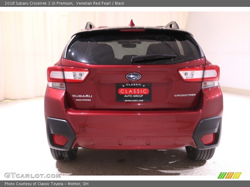 Venetian Red Pearl / Black 2018 Subaru Crosstrek 2.0i Premium