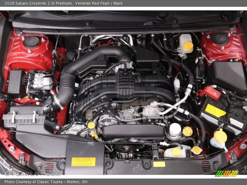 Venetian Red Pearl / Black 2018 Subaru Crosstrek 2.0i Premium
