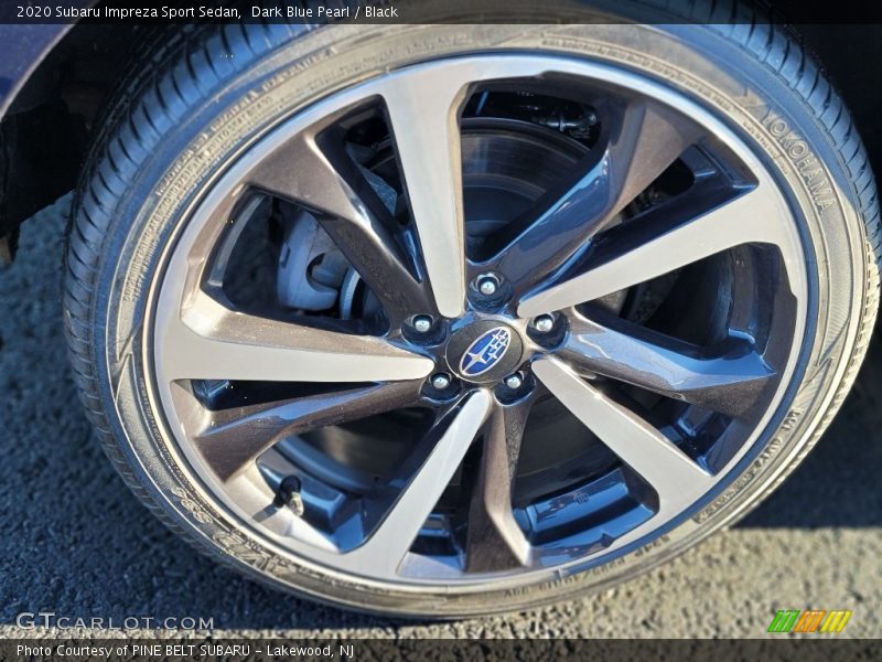 Dark Blue Pearl / Black 2020 Subaru Impreza Sport Sedan