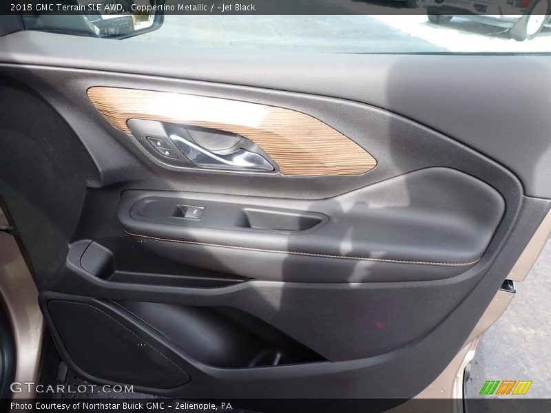 Coppertino Metallic / ­Jet Black 2018 GMC Terrain SLE AWD