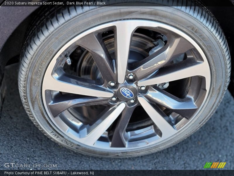 Dark Blue Pearl / Black 2020 Subaru Impreza Sport Sedan