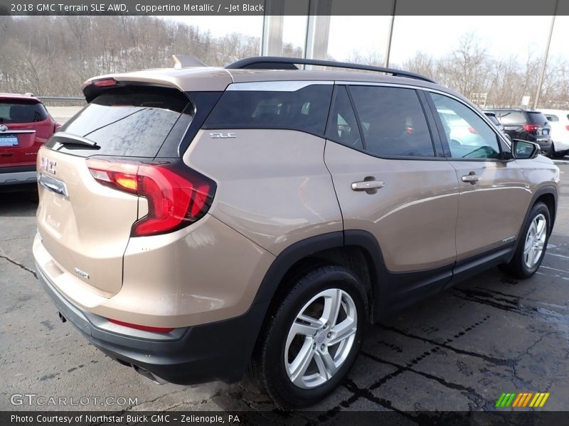 Coppertino Metallic / ­Jet Black 2018 GMC Terrain SLE AWD