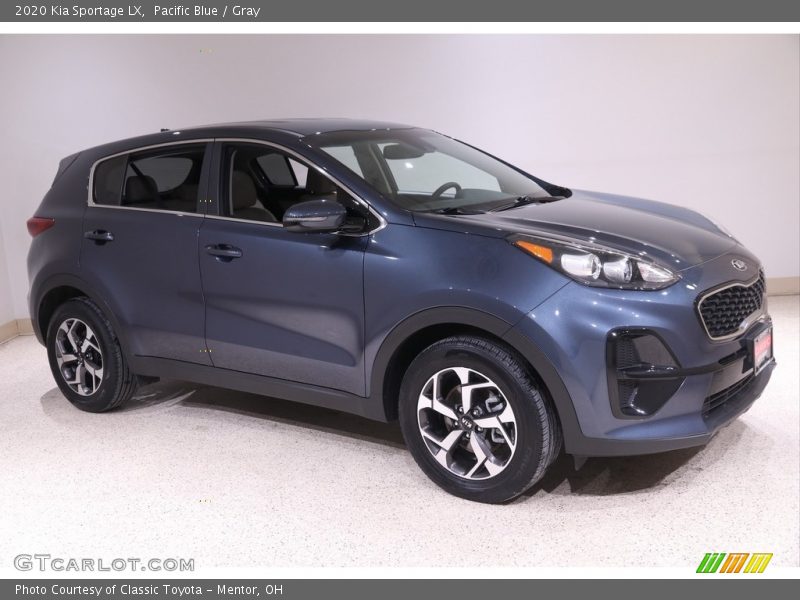 Pacific Blue / Gray 2020 Kia Sportage LX