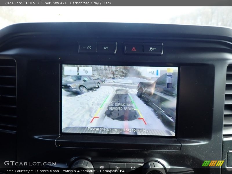 Carbonized Gray / Black 2021 Ford F150 STX SuperCrew 4x4