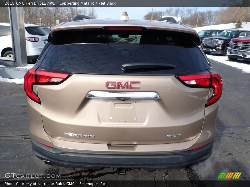 Coppertino Metallic / ­Jet Black 2018 GMC Terrain SLE AWD