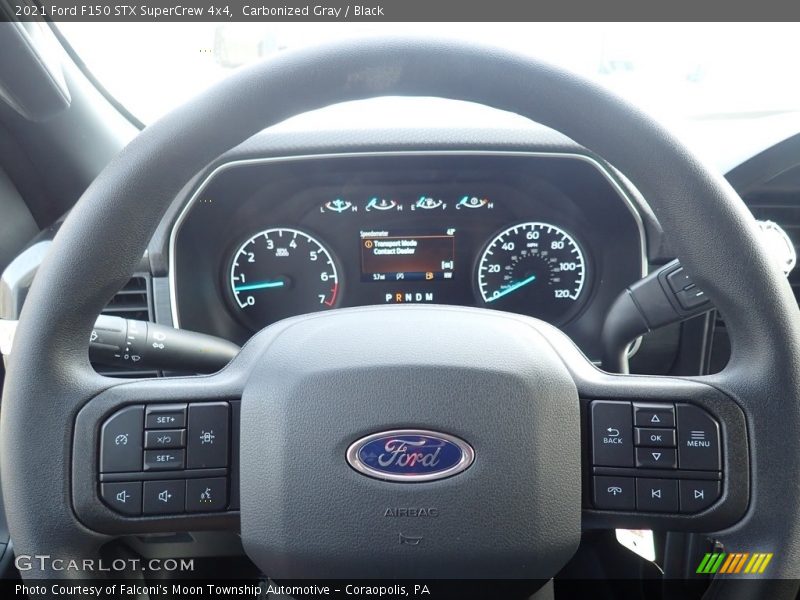 Carbonized Gray / Black 2021 Ford F150 STX SuperCrew 4x4