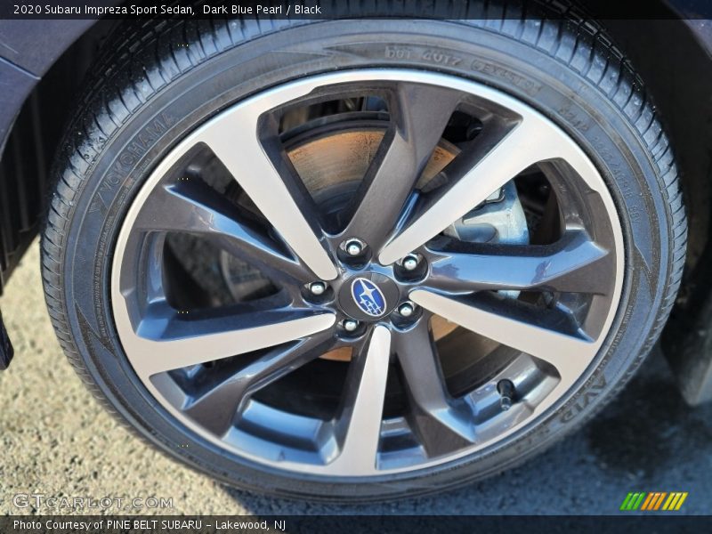 Dark Blue Pearl / Black 2020 Subaru Impreza Sport Sedan