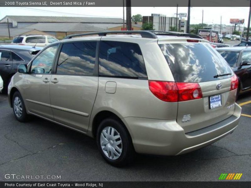 Desert Sand Mica / Fawn 2008 Toyota Sienna LE