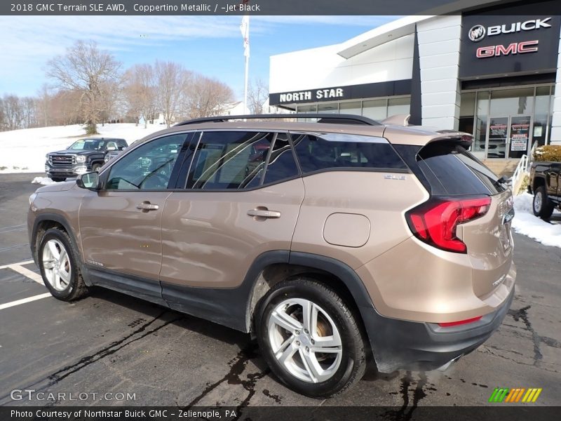 Coppertino Metallic / ­Jet Black 2018 GMC Terrain SLE AWD