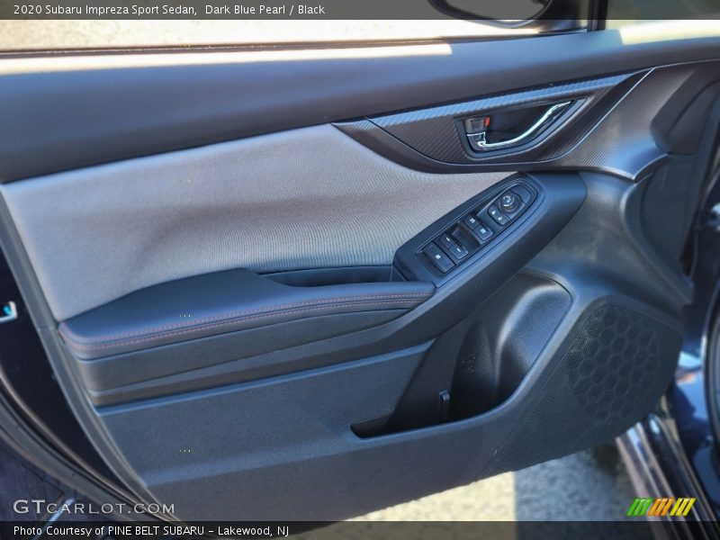 Dark Blue Pearl / Black 2020 Subaru Impreza Sport Sedan