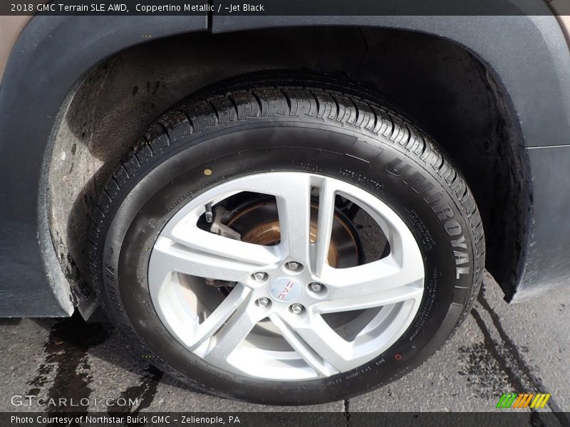 Coppertino Metallic / ­Jet Black 2018 GMC Terrain SLE AWD