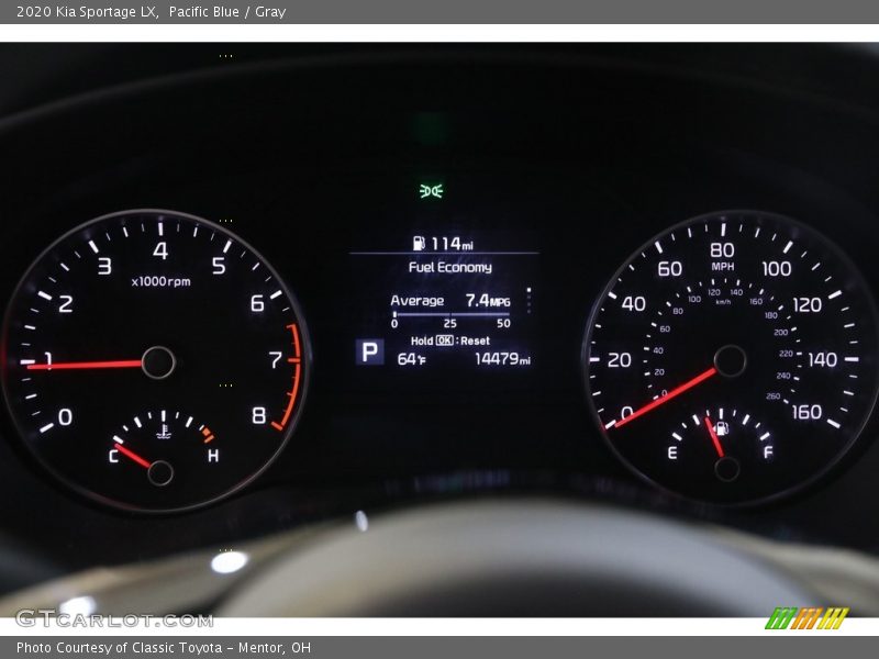 Pacific Blue / Gray 2020 Kia Sportage LX