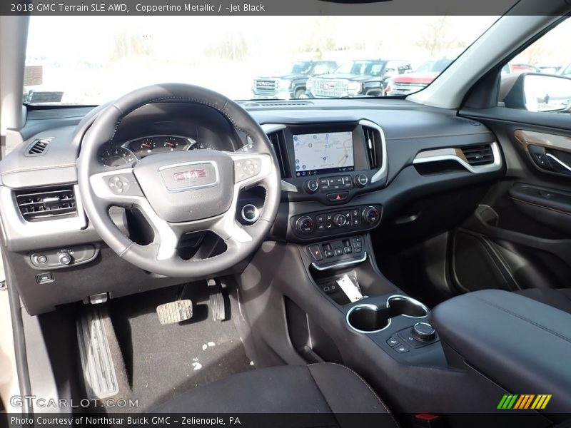 Coppertino Metallic / ­Jet Black 2018 GMC Terrain SLE AWD