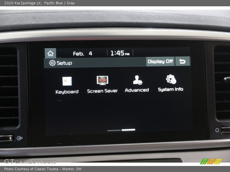 Pacific Blue / Gray 2020 Kia Sportage LX