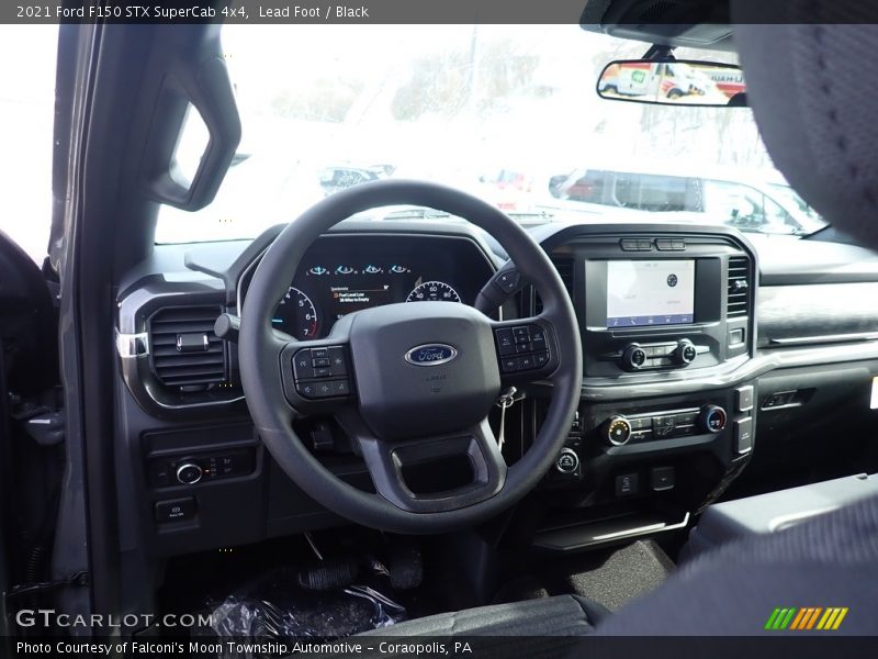Lead Foot / Black 2021 Ford F150 STX SuperCab 4x4
