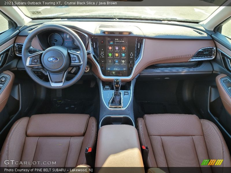 Crystal Black Silica / Java Brown 2021 Subaru Outback Touring XT