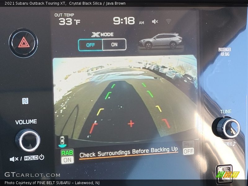 Crystal Black Silica / Java Brown 2021 Subaru Outback Touring XT