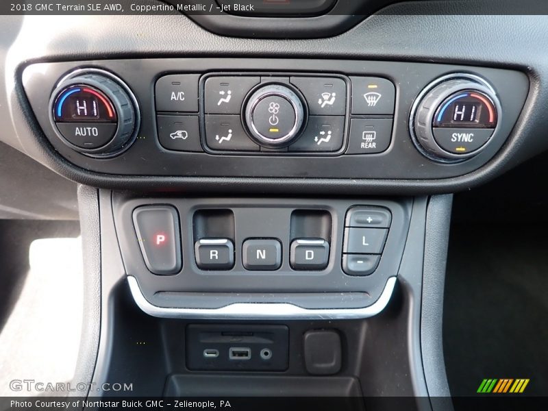 Coppertino Metallic / ­Jet Black 2018 GMC Terrain SLE AWD