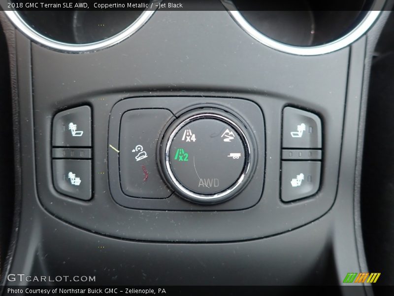 Coppertino Metallic / ­Jet Black 2018 GMC Terrain SLE AWD