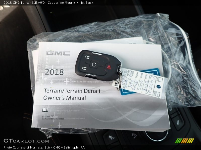Coppertino Metallic / ­Jet Black 2018 GMC Terrain SLE AWD