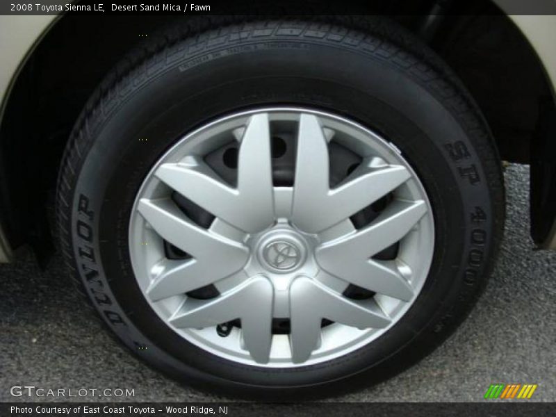 Desert Sand Mica / Fawn 2008 Toyota Sienna LE