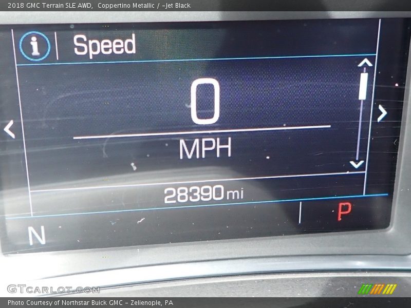 Coppertino Metallic / ­Jet Black 2018 GMC Terrain SLE AWD