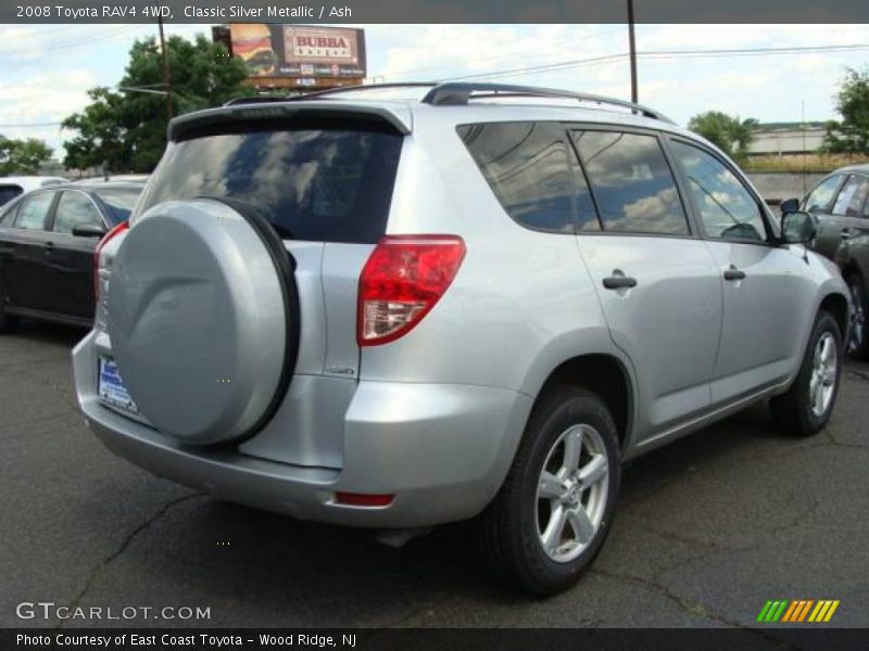 Classic Silver Metallic / Ash 2008 Toyota RAV4 4WD