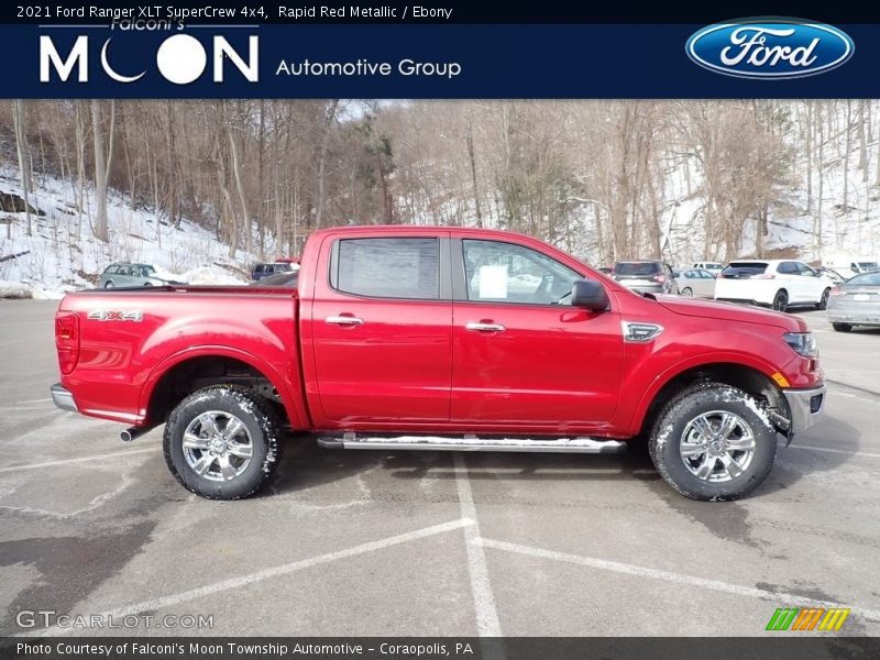 Rapid Red Metallic / Ebony 2021 Ford Ranger XLT SuperCrew 4x4