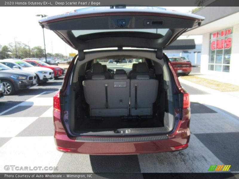 Deep Scarlet Pearl / Beige 2020 Honda Odyssey EX-L