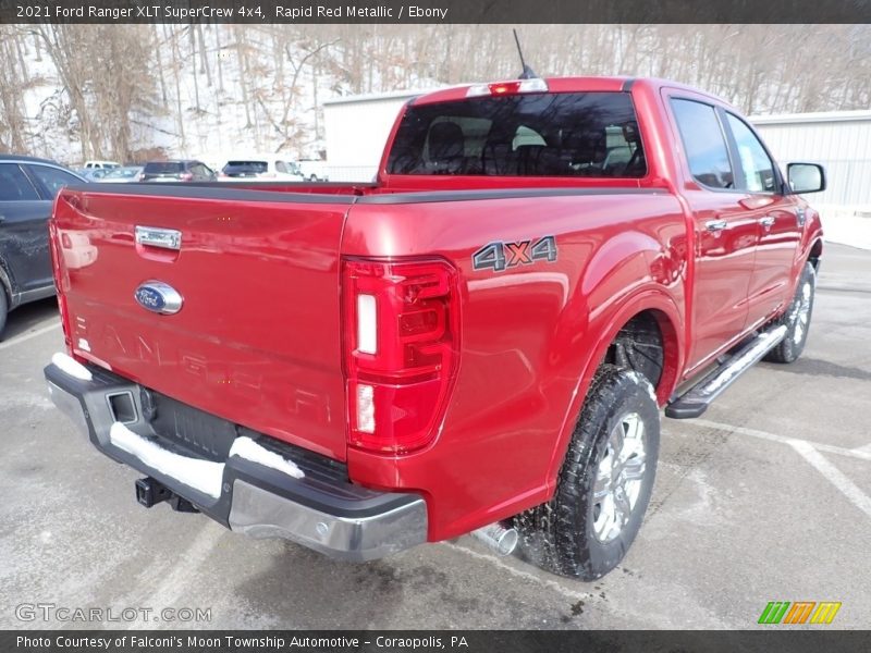 Rapid Red Metallic / Ebony 2021 Ford Ranger XLT SuperCrew 4x4
