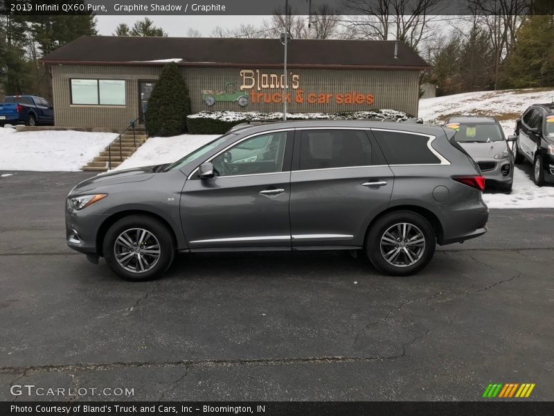 Graphite Shadow / Graphite 2019 Infiniti QX60 Pure