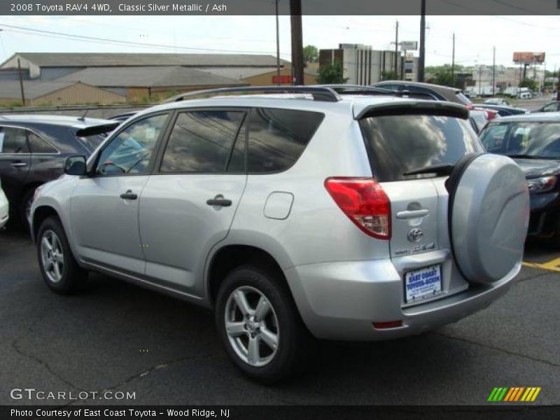 Classic Silver Metallic / Ash 2008 Toyota RAV4 4WD