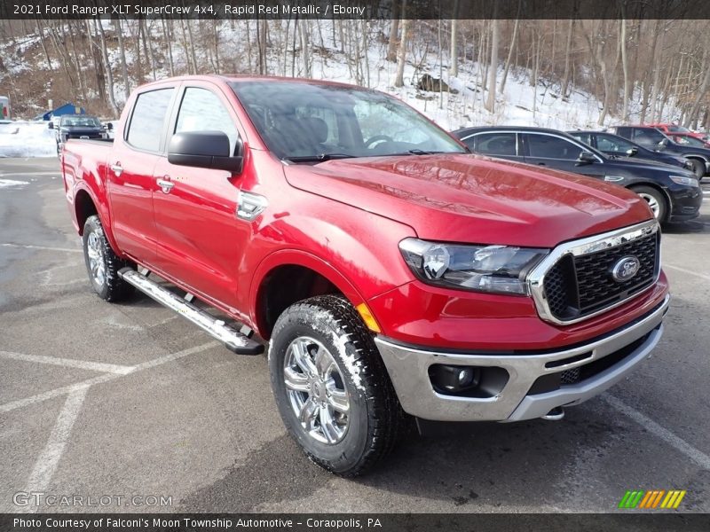 Rapid Red Metallic / Ebony 2021 Ford Ranger XLT SuperCrew 4x4
