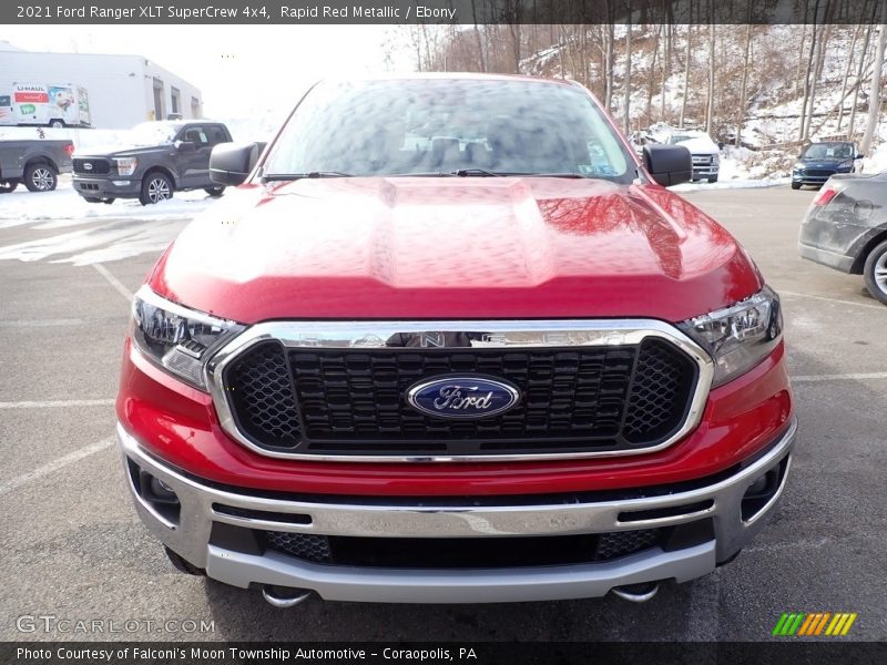 Rapid Red Metallic / Ebony 2021 Ford Ranger XLT SuperCrew 4x4