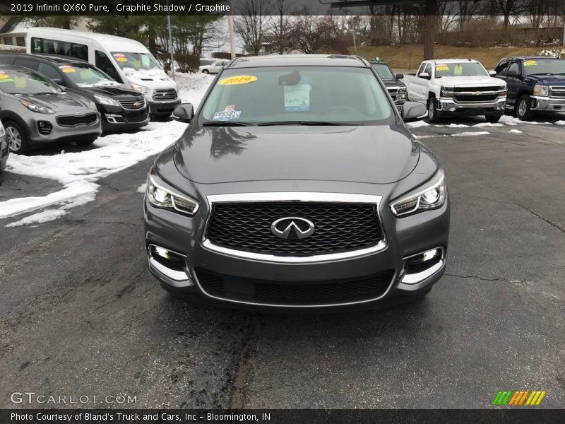 Graphite Shadow / Graphite 2019 Infiniti QX60 Pure