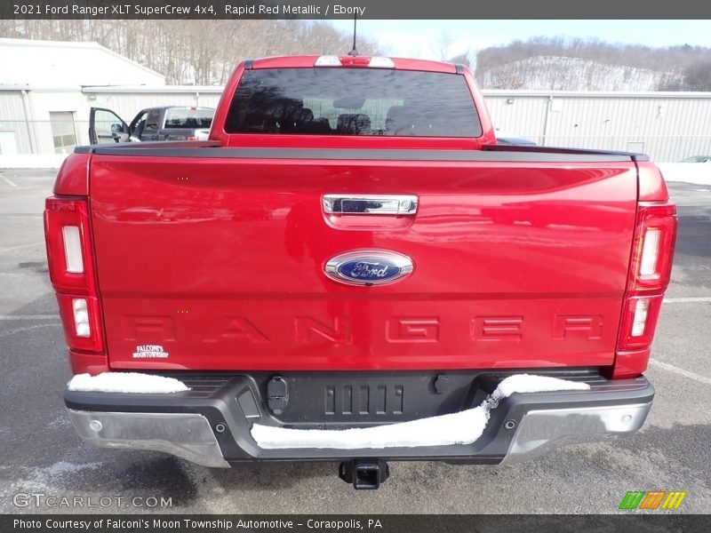 Rapid Red Metallic / Ebony 2021 Ford Ranger XLT SuperCrew 4x4