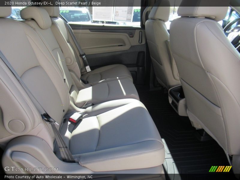 Deep Scarlet Pearl / Beige 2020 Honda Odyssey EX-L