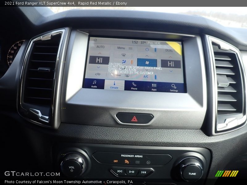 Rapid Red Metallic / Ebony 2021 Ford Ranger XLT SuperCrew 4x4