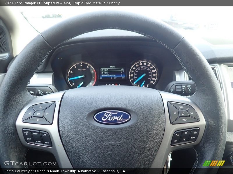 Rapid Red Metallic / Ebony 2021 Ford Ranger XLT SuperCrew 4x4