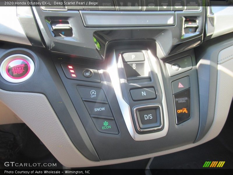 Deep Scarlet Pearl / Beige 2020 Honda Odyssey EX-L