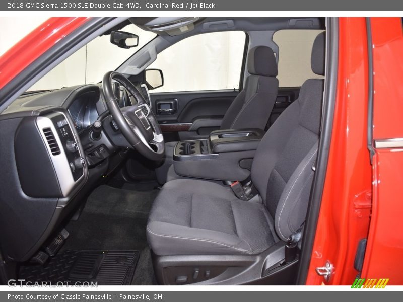 Cardinal Red / Jet Black 2018 GMC Sierra 1500 SLE Double Cab 4WD