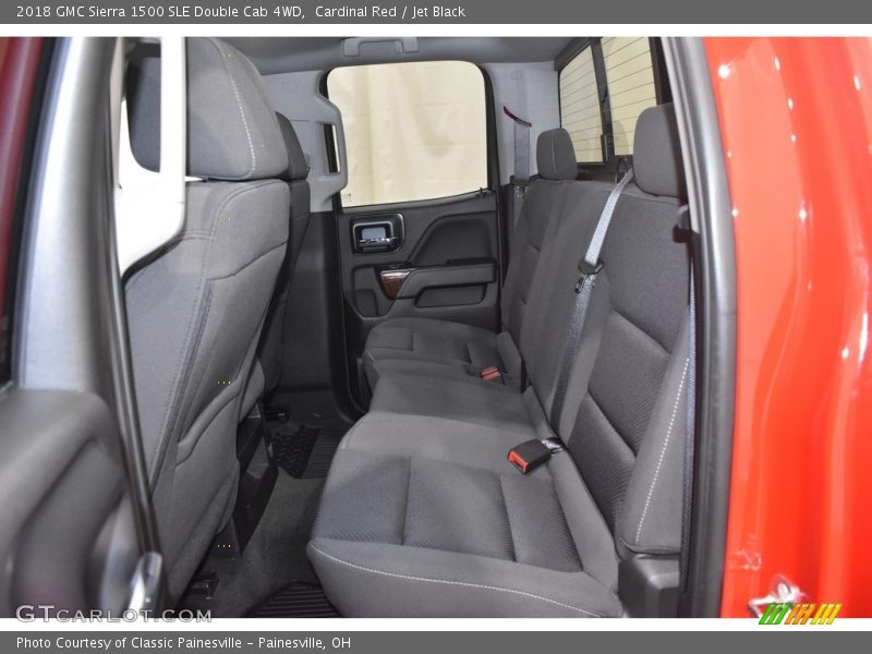 Cardinal Red / Jet Black 2018 GMC Sierra 1500 SLE Double Cab 4WD