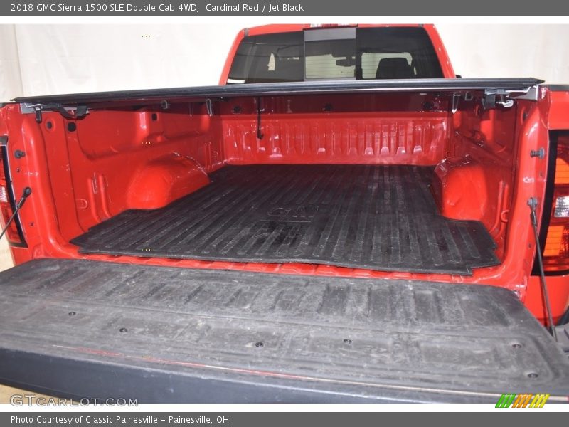 Cardinal Red / Jet Black 2018 GMC Sierra 1500 SLE Double Cab 4WD